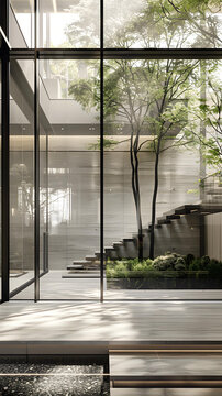 現(xiàn)代建筑室內(nèi)設(shè)計(jì)與綠植