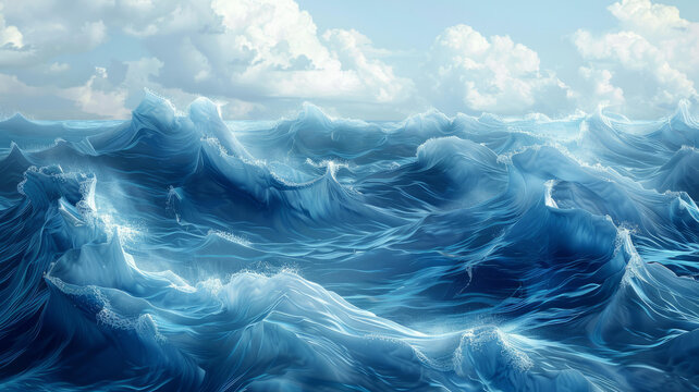 浩瀚無垠的大海