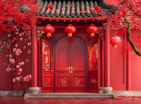 大紅燈籠高高掛