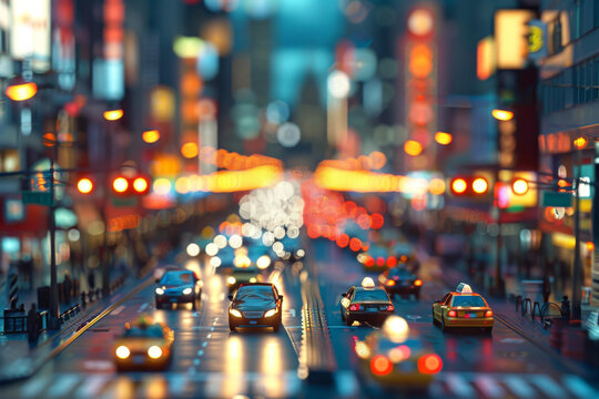 微縮城市街景