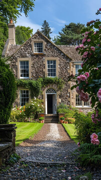 英式玫瑰花園小屋