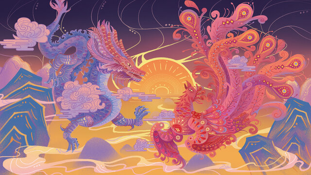 龍鳳呈祥