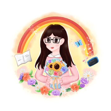 教師節(jié)老師免摳素材