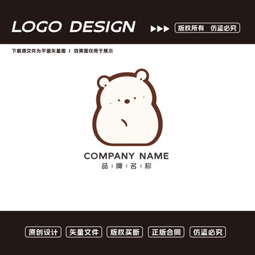 小熊logo標(biāo)志
