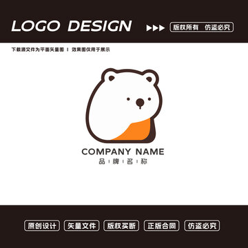 小熊logo標(biāo)志