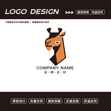 駱駝logo標(biāo)志