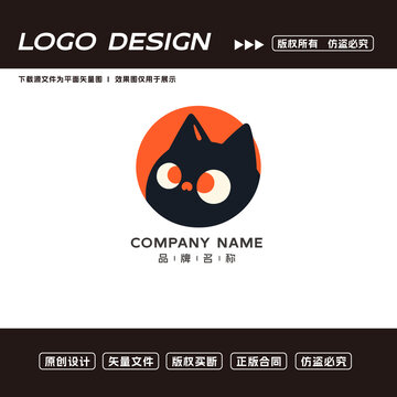 小貓logo標(biāo)志