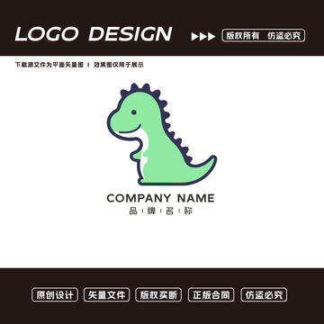 恐龍logo標(biāo)志