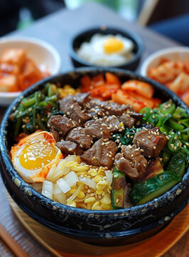 韓式牛肉拌飯