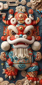 舞龍舞獅鬧元宵
