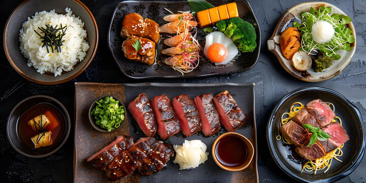 日式美食菜肴擺盤