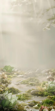 夢幻森林背景圖