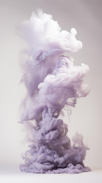 紫色煙霧爆炸