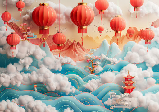 鬧元宵喜迎佳節(jié)