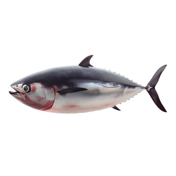 [免摳素材]一條藍(lán)鰭金槍魚的