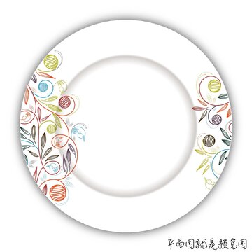 餐具花面