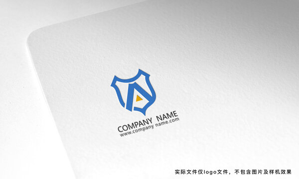 字母A盾牌logo設(shè)計(jì)