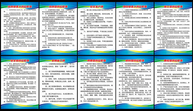 建筑公司制度牌