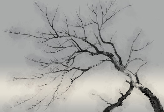 復(fù)古簡(jiǎn)約樹(shù)