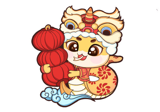 蛇年卡通形象
