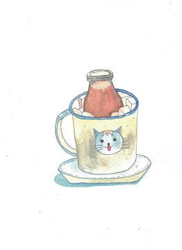 茶杯飲料