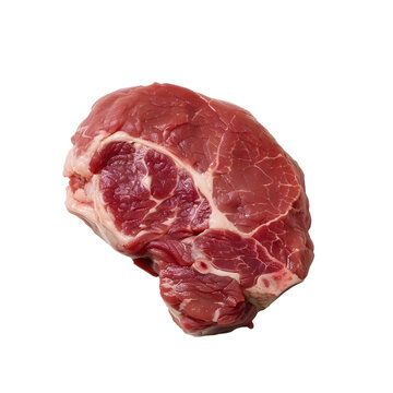 [免摳素材]生牛肉牛排 白色背景