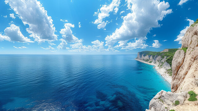 地中海海岸風(fēng)光