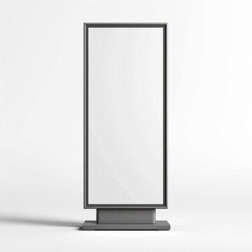 空白廣告牌模型