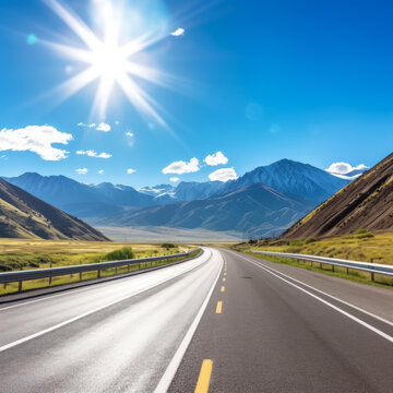 穿山公路的AI圖片