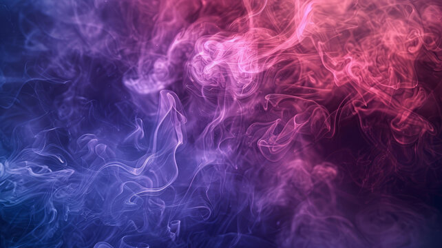 五彩繽紛的煙霧背景