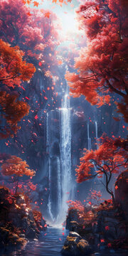 奇幻紅樹林瀑布