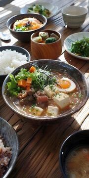 日式料理套餐美食