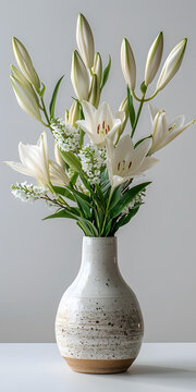 百合花的AI圖片
