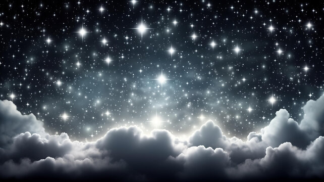 星空云海的AI圖片