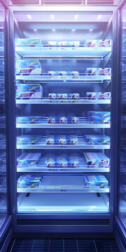 商用冰箱冷凍食品展示柜
