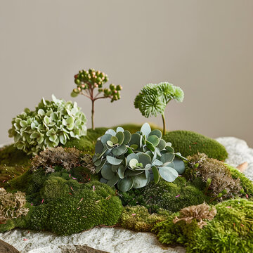 迷你植物苔蘚微景觀