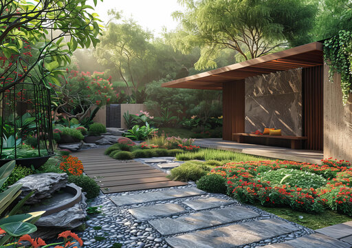 自然景觀中的現(xiàn)代建筑