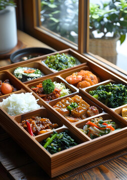 韓式料理的AI圖片