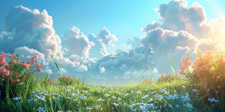 春暖花開的美景