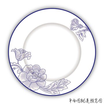 餐具花面