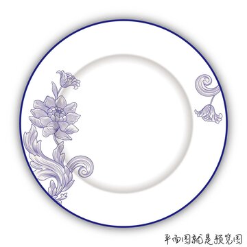 餐具花面