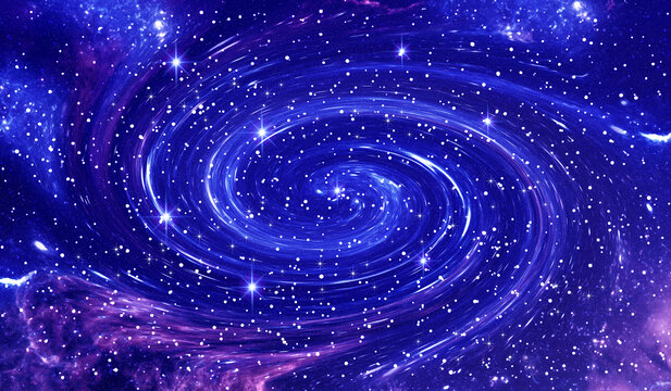 星空旋渦背景