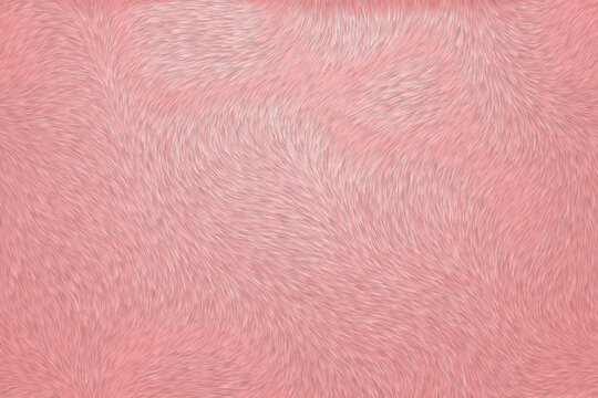粉色毛發(fā)紋理
