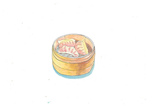 蒸餃