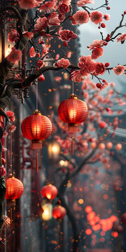 大紅燈籠高高掛