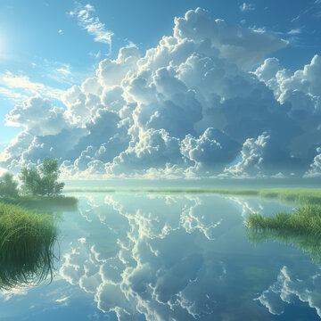 湖泊與天空