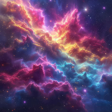 星際星云：色彩交響曲