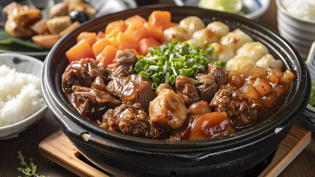 紅燒牛肉土豆胡蘿卜