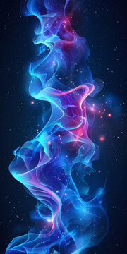 星云和星體的奇幻世界
