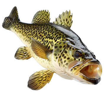 [免摳素材]一條鱸魚